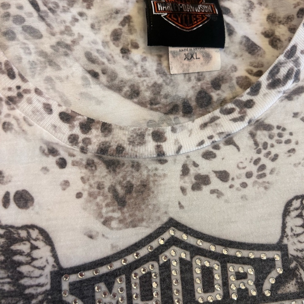 Harley Davidson Bling Women's Xxl in Black And White Thunder Creek Tennessee - Picture 8 of 8